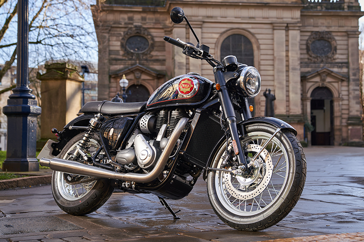 bsa gold star black midnight